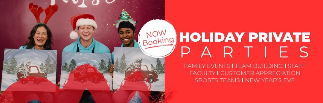 Celebrate creatively! Plan your holiday party today.