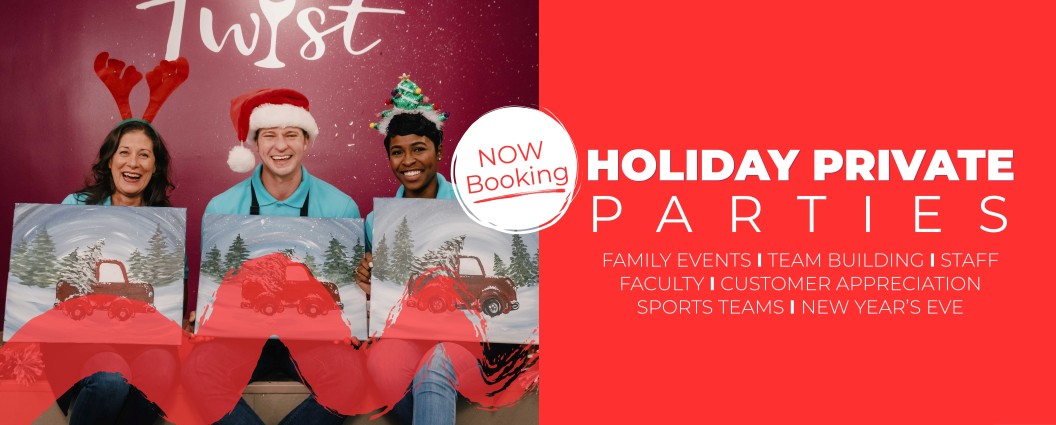 Celebrate creatively! Plan your holiday party today.
