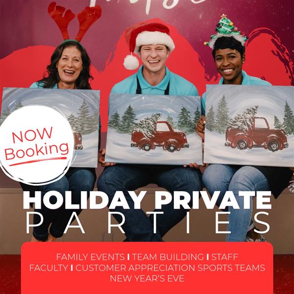 Celebrate creatively! Plan your holiday party today.